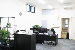 本社オフィス 受付